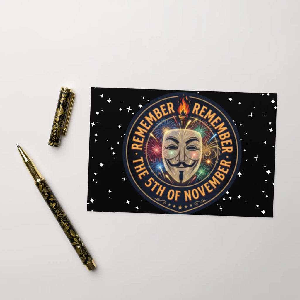 Guy Fawkes Greeting card