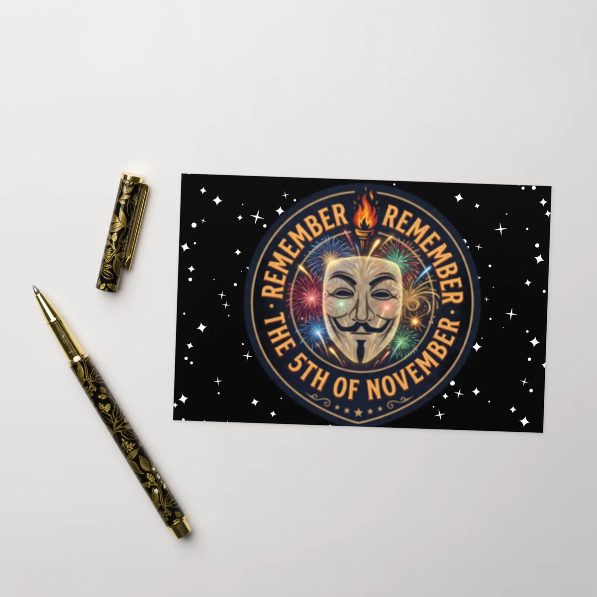 Guy Fawkes Greeting card