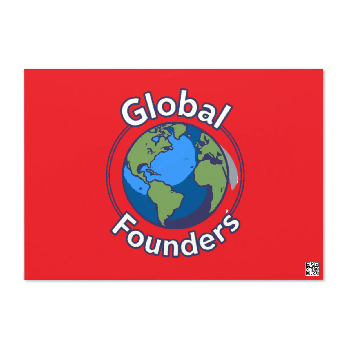 Global Founders Greeting card