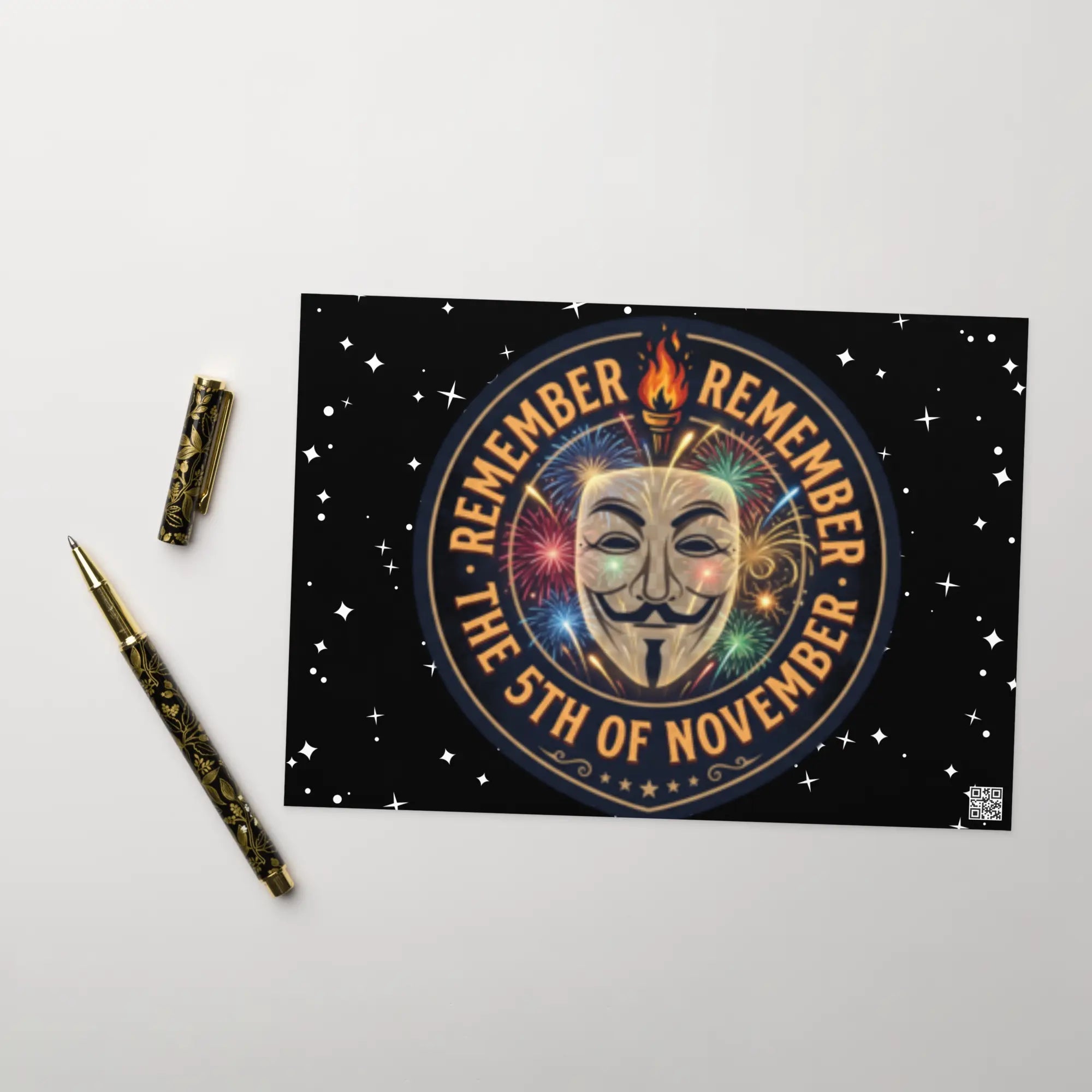 Guy Fawkes Greeting card
