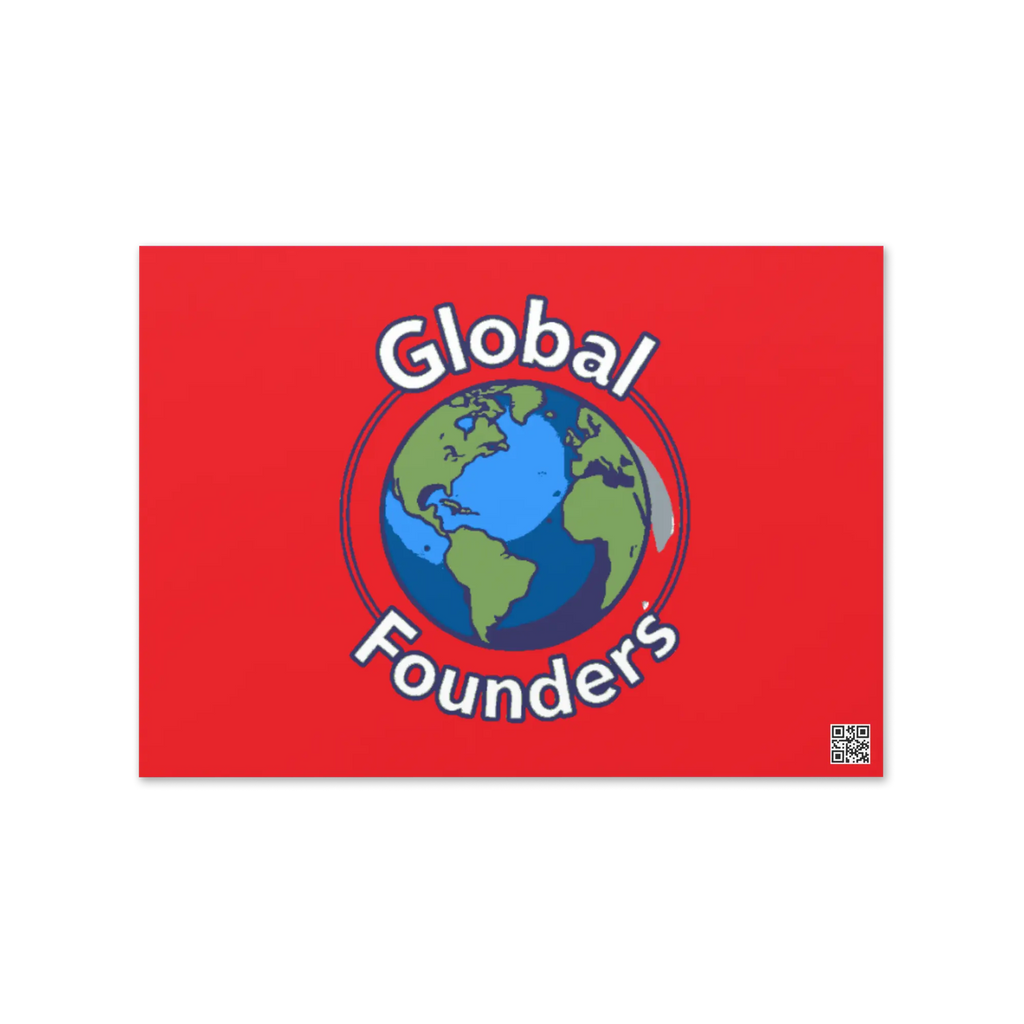 Global Founders Greeting card
