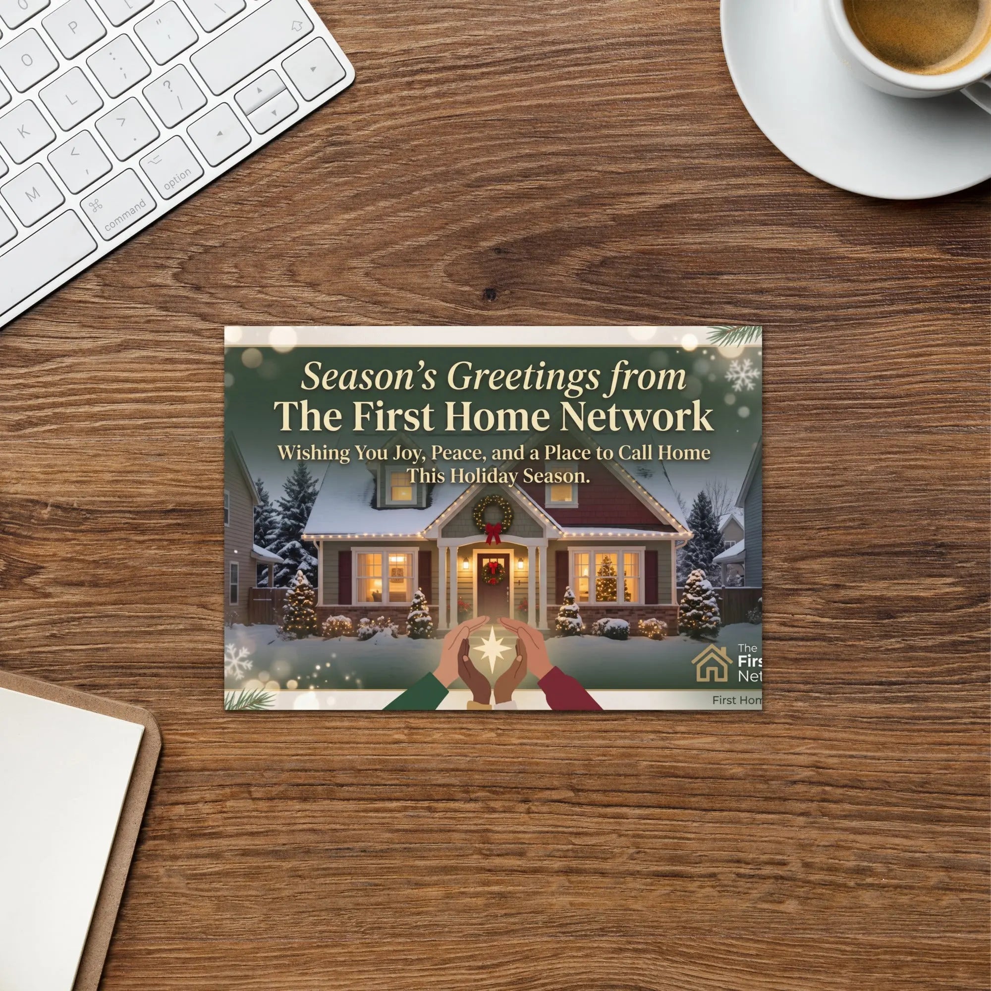 First Home Seasonal Holidays Christmas Greeting card