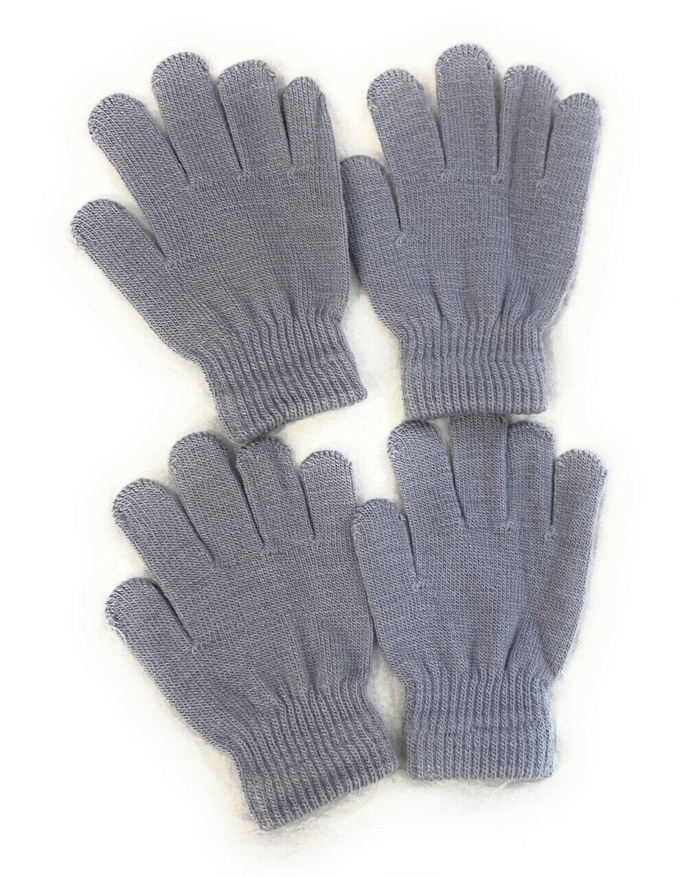 2 x Pair Set Multipack School Uniform Gloves for Kids Childrens