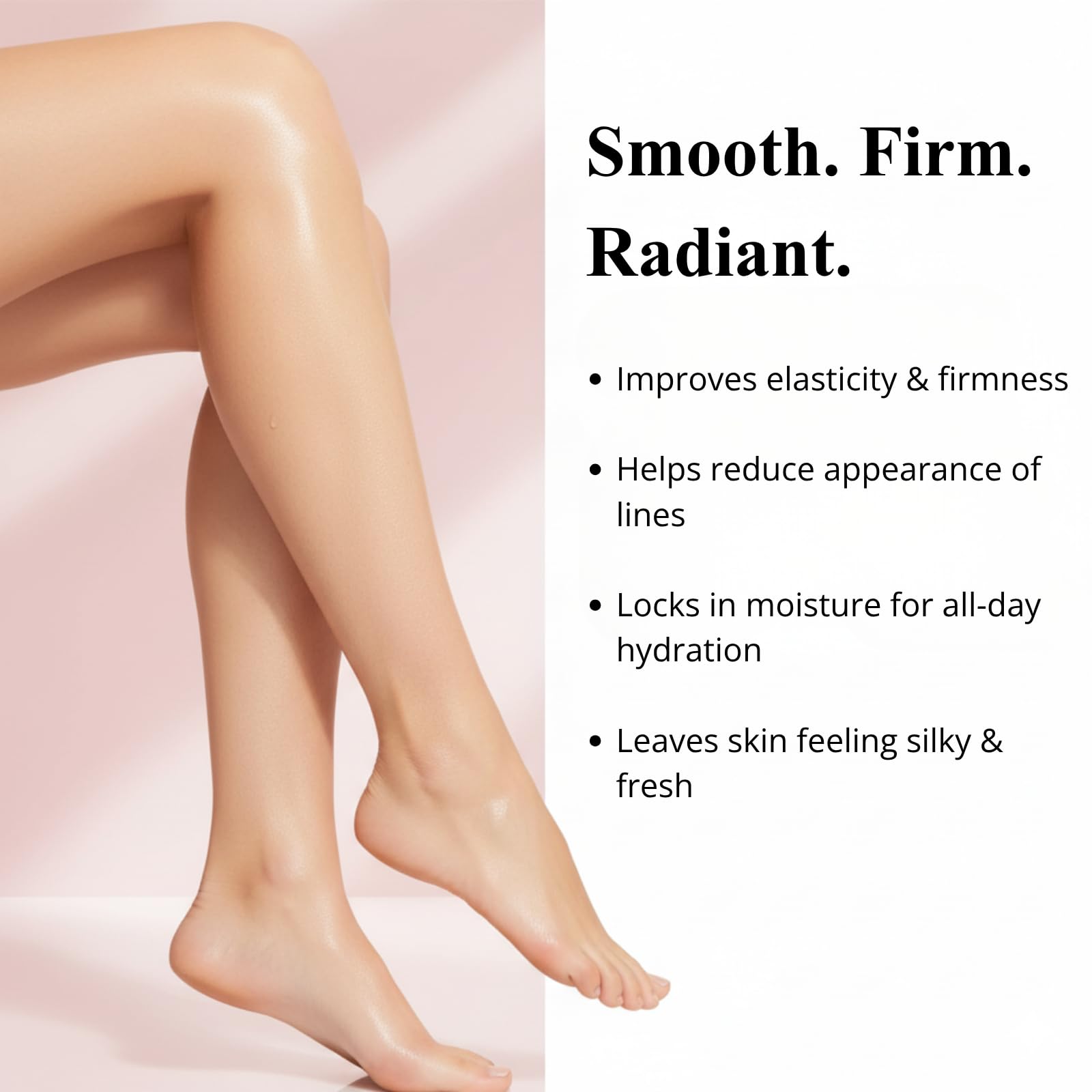 GROEI Glossy Anti-Wrinkle & Firming Body Serum - 100ml | Hyaluronic Acid, Peptides