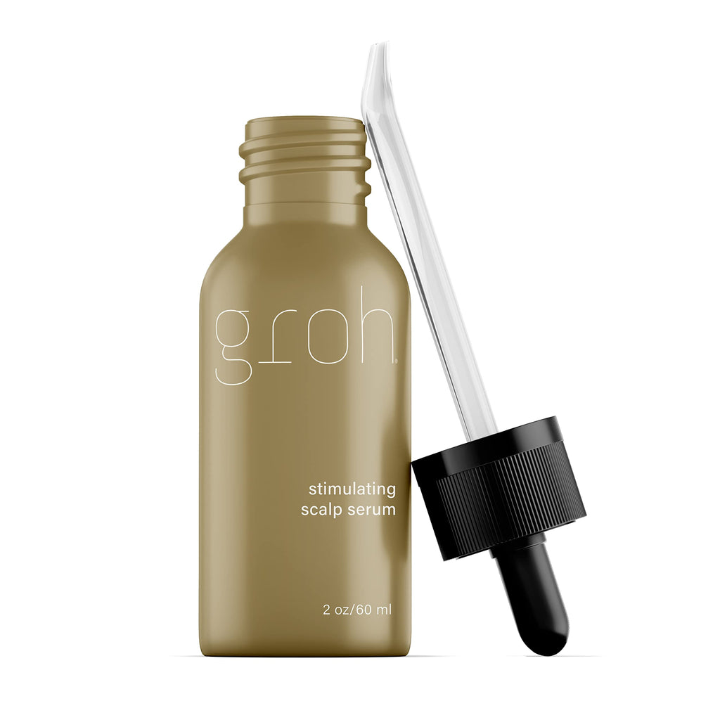 Groh Stimulating Scalp Serum – Nourish Follicles & Healthy Scalp (2.8 oz)