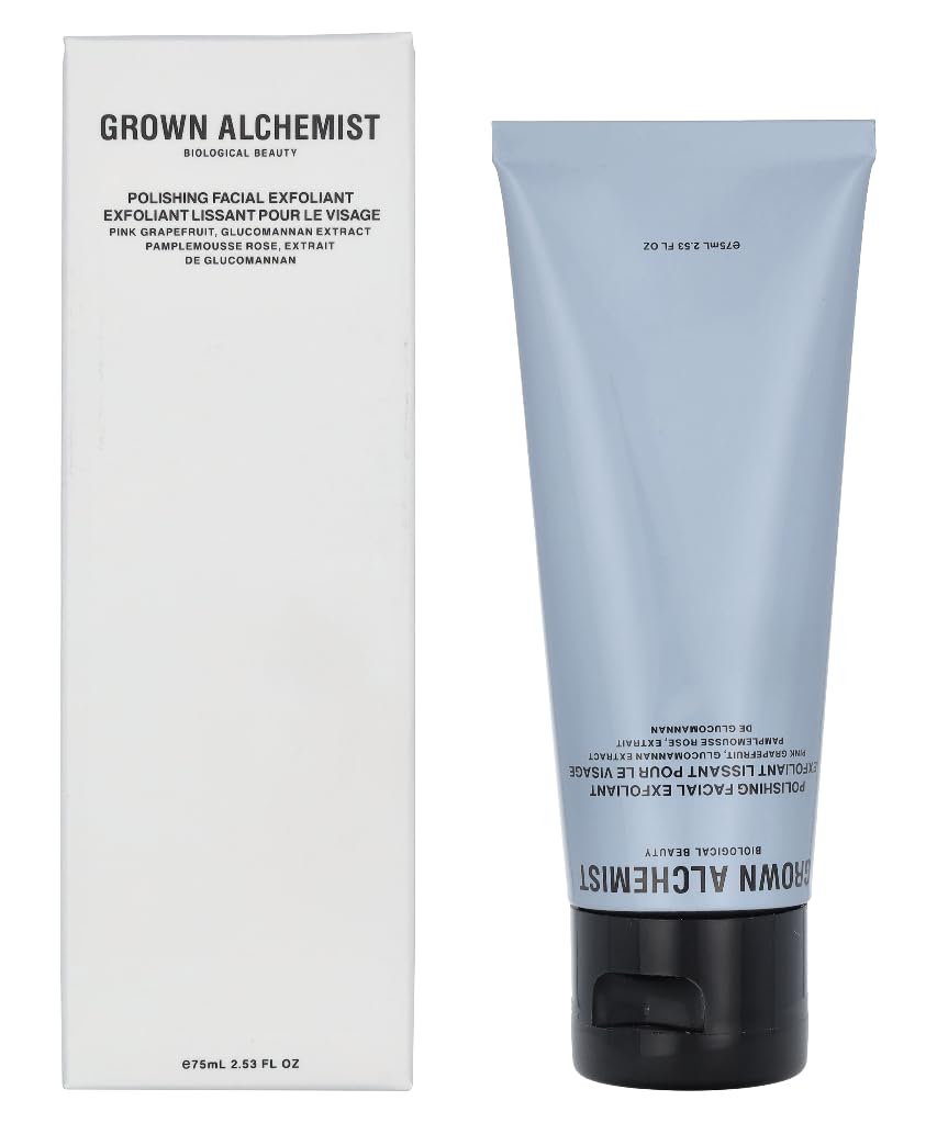 Grown Alchemist Women's Polishing Facial Exfoliant – Pink Grapefruit & Glucomannan E