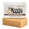 Grown Ass Man Co. Solid Shampoo Bar 3-in-1: Hair, Beard & Body Wash – Plastic Free & Eco-Friendly, 4oz