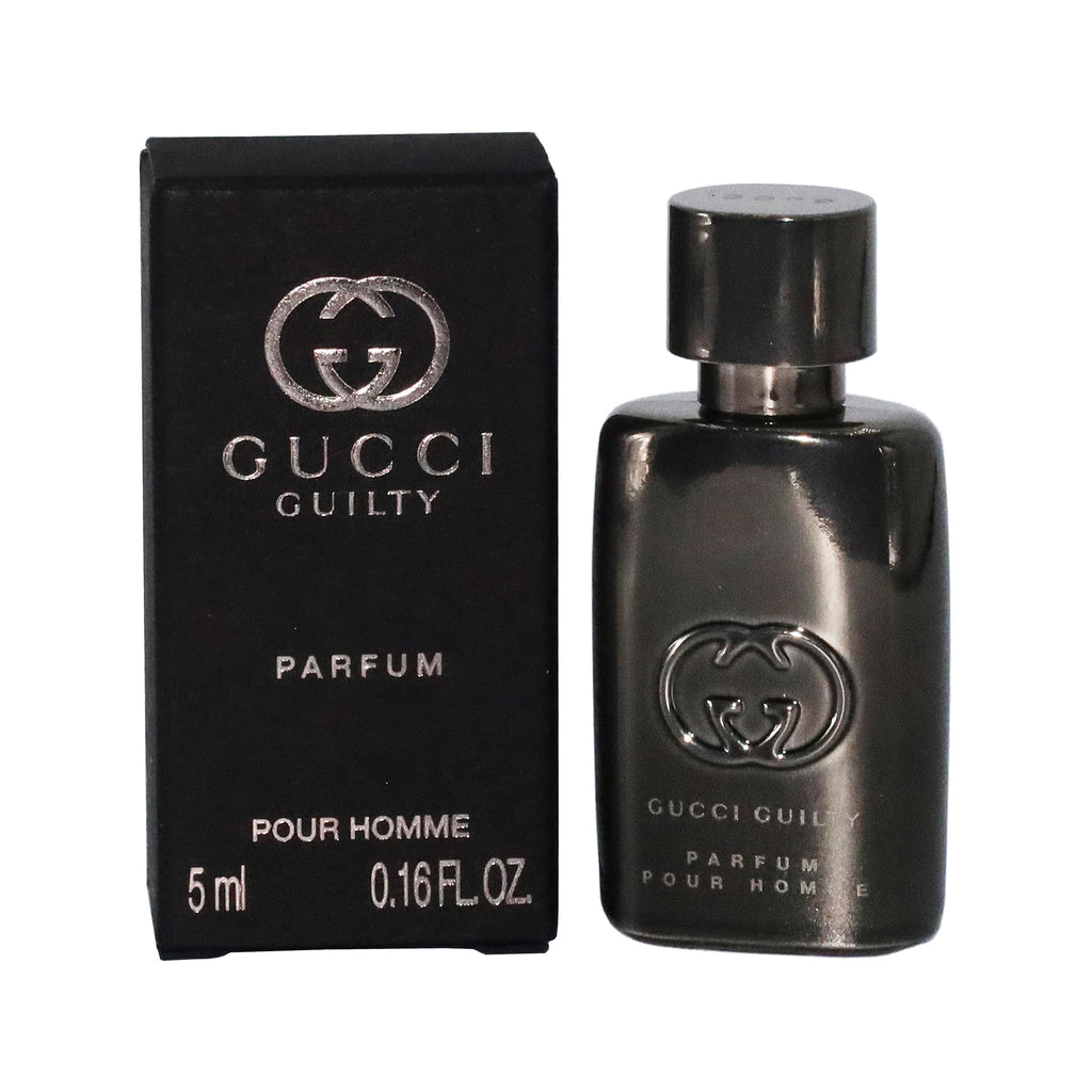 Gucci Guilty for Men Eau de Parfum Mini Splash 0.16 fl oz – Travel Size Luxury