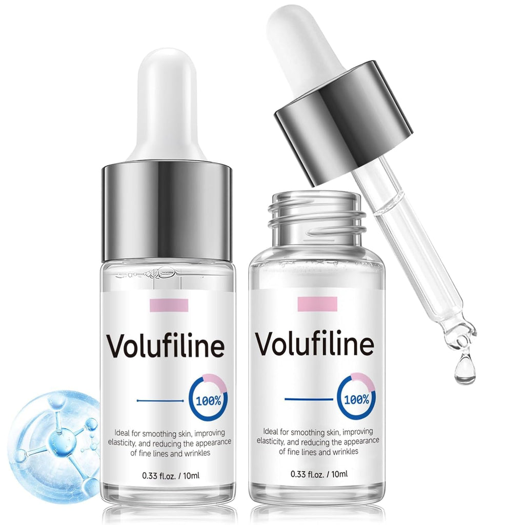 GUDE GUDE Volufiline Serum – 2x10ml Ampoules for Hydration, Elasticity & Under-Eye Use