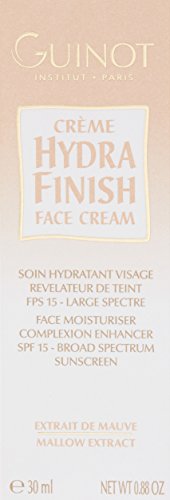 Guinot Hydra Finish SPF 15 Facial Cream – Hydrating Tint, Even Tone (0.88 oz)