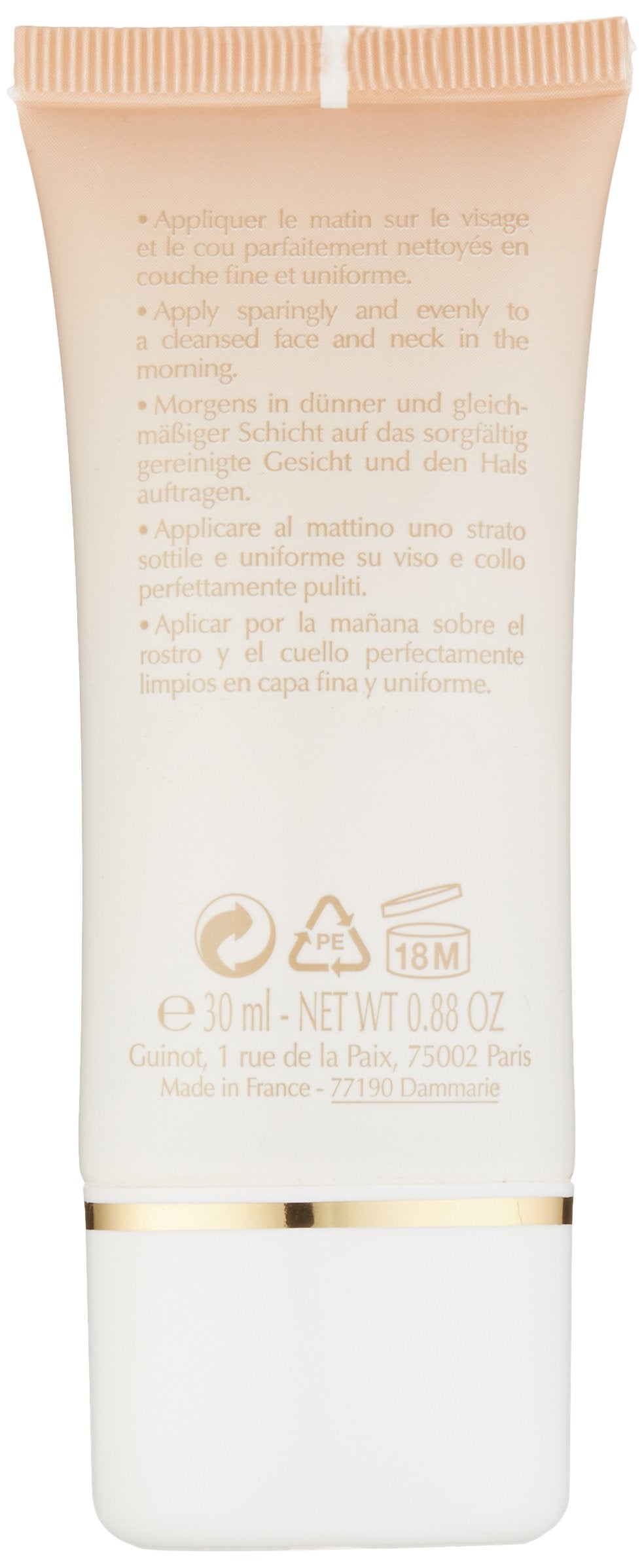 Guinot Hydra Finish SPF 15 Facial Cream – Hydrating Tint, Even Tone (0.88 oz)
