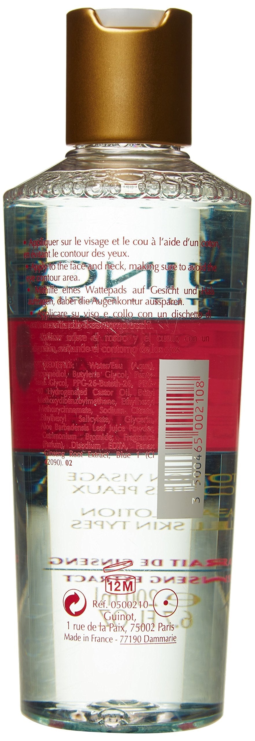 Guinot Hydra Fraicheur Toning Lotion – 6.7 Fl Oz | pH-Balancing Facial Toner