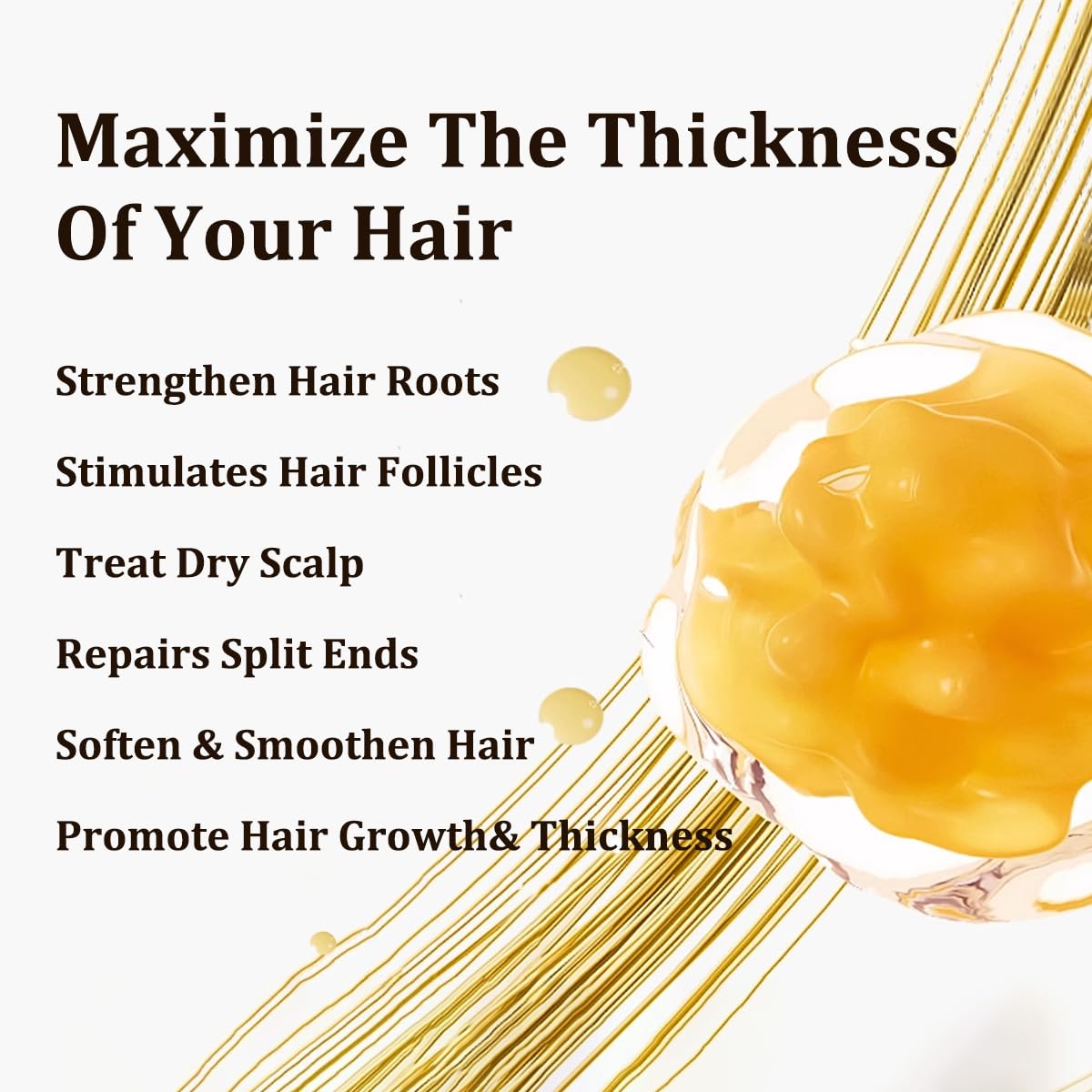 Gypsophila Batana Oil for Hair Growth – 100% Pure, Scalp Nourishment (2 Pack)
