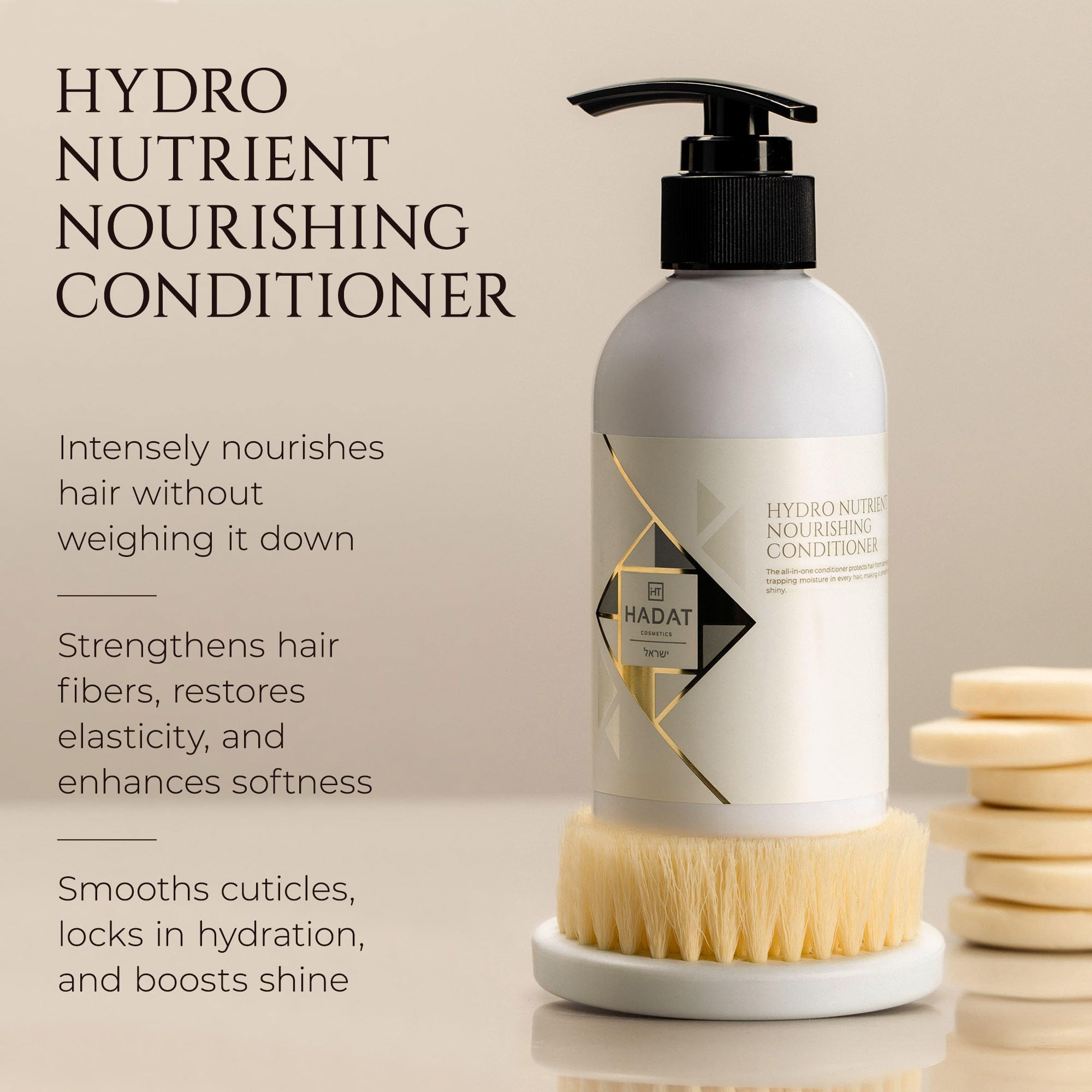 HADAT Hydro Nutrient Nourishing Conditioner | Biotin, Sea Minerals & Coconut Oil