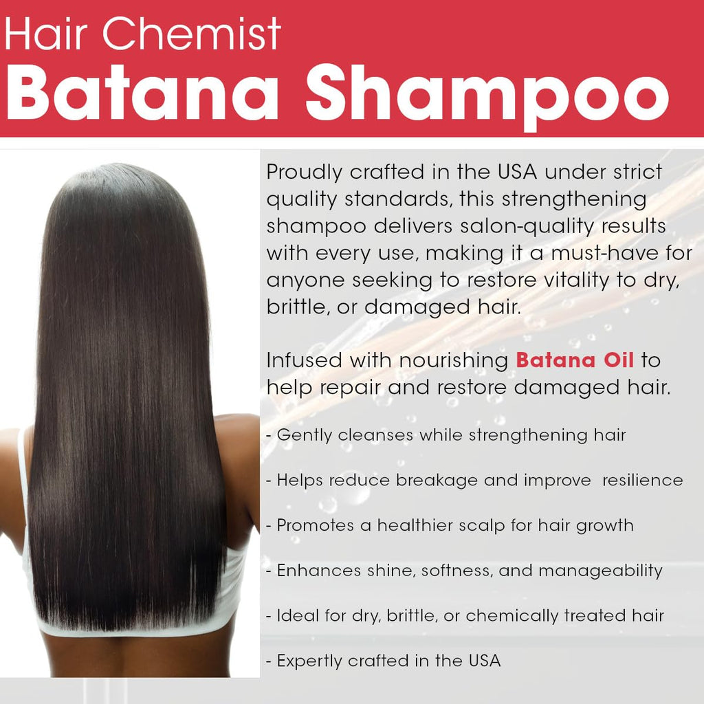 Hair Chemist Batana Strengthening Shampoo 33.8 oz | Strengthen & Nourish Hair