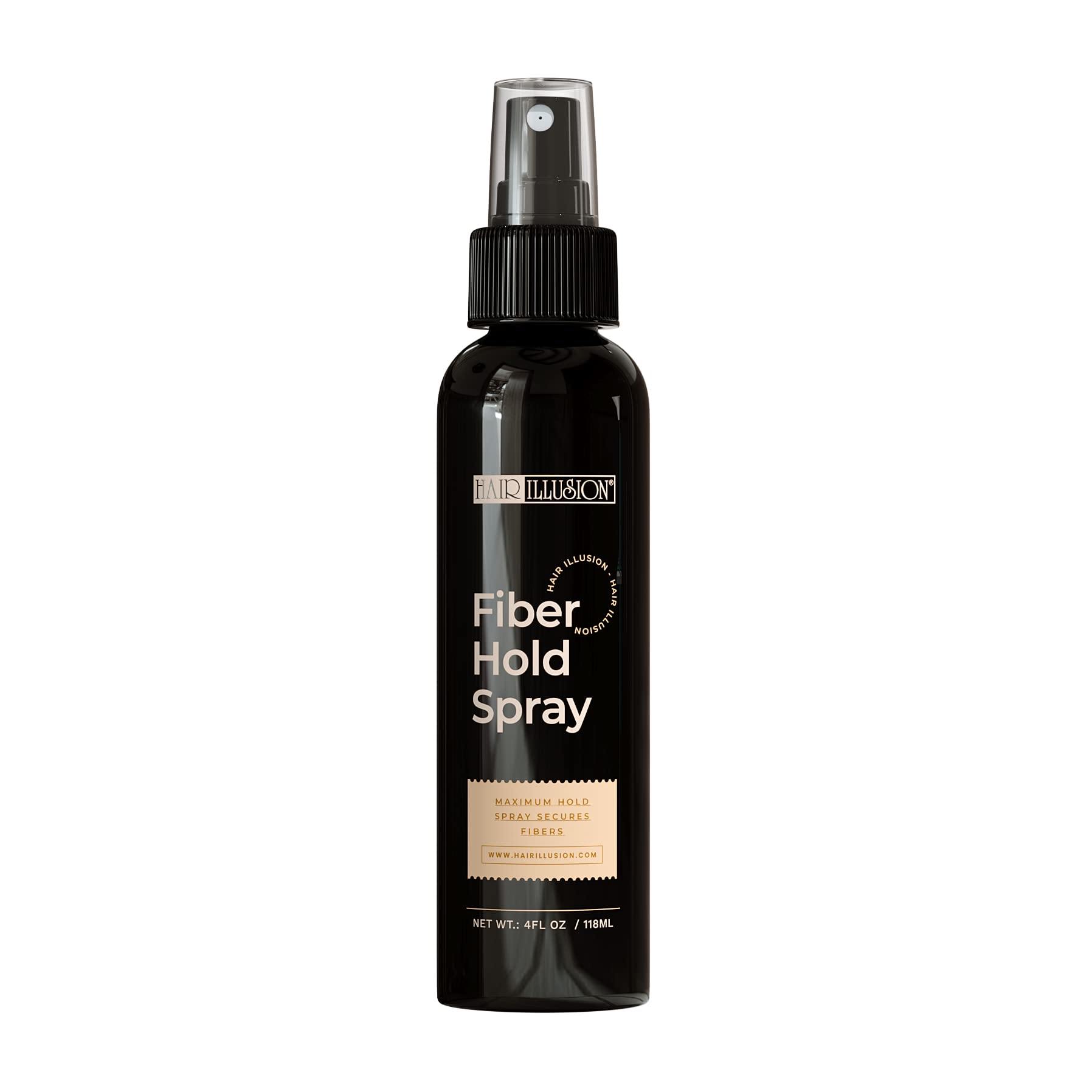 Hair Illusion Fiber Hold Hair Spray, 4 oz – Secure Fibers with Long-Lasting Hold