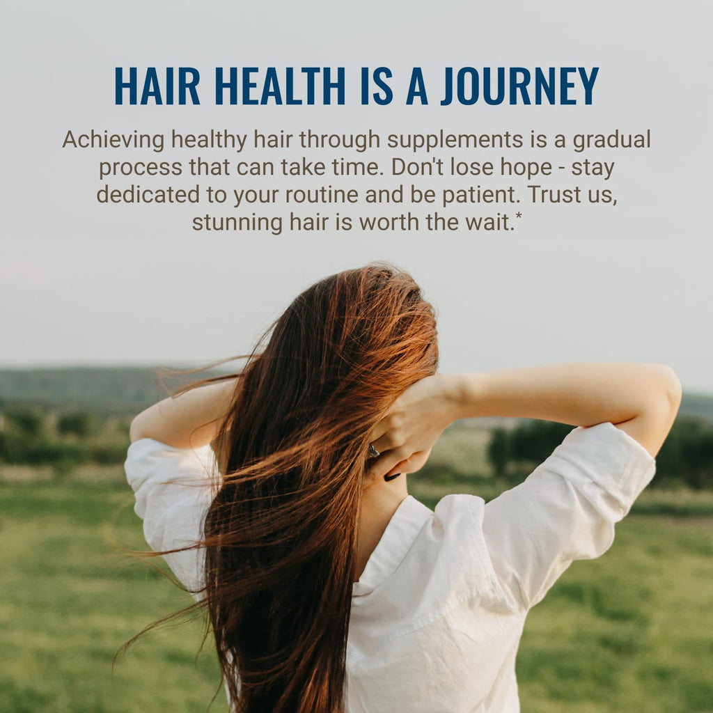 Hair La Vie Live Conscious Revitalizing Blend Hair Vitamins – 2-Pack with Biotin, Collagen & Saw Palmetto