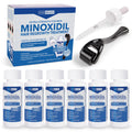 Hair Regen Minoxidil 5% + 0.25mm Derma Roller – 6-Month Supply for Men
