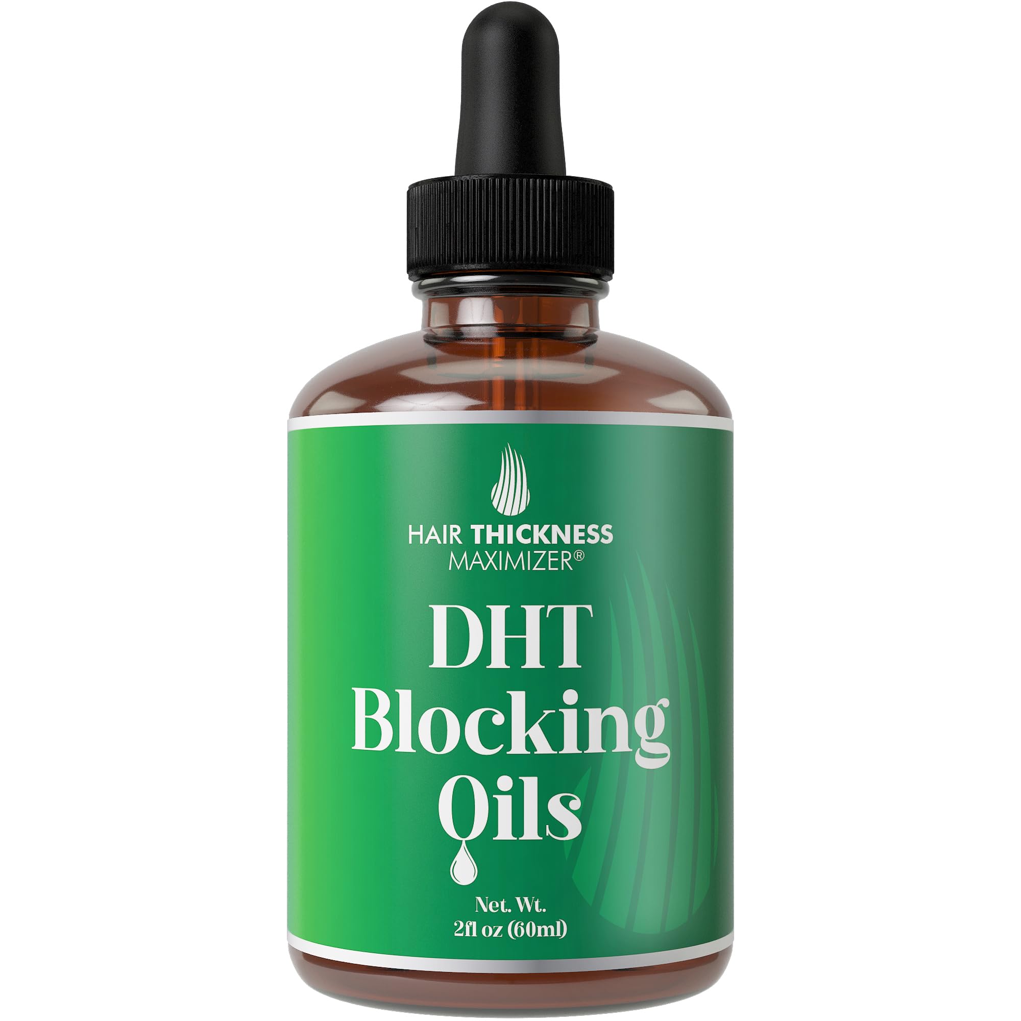 DHT Blocker Serum for Women & Men – Vegan Thickening, Moisturizing, Strengthening | Hair Thickness Maximizer