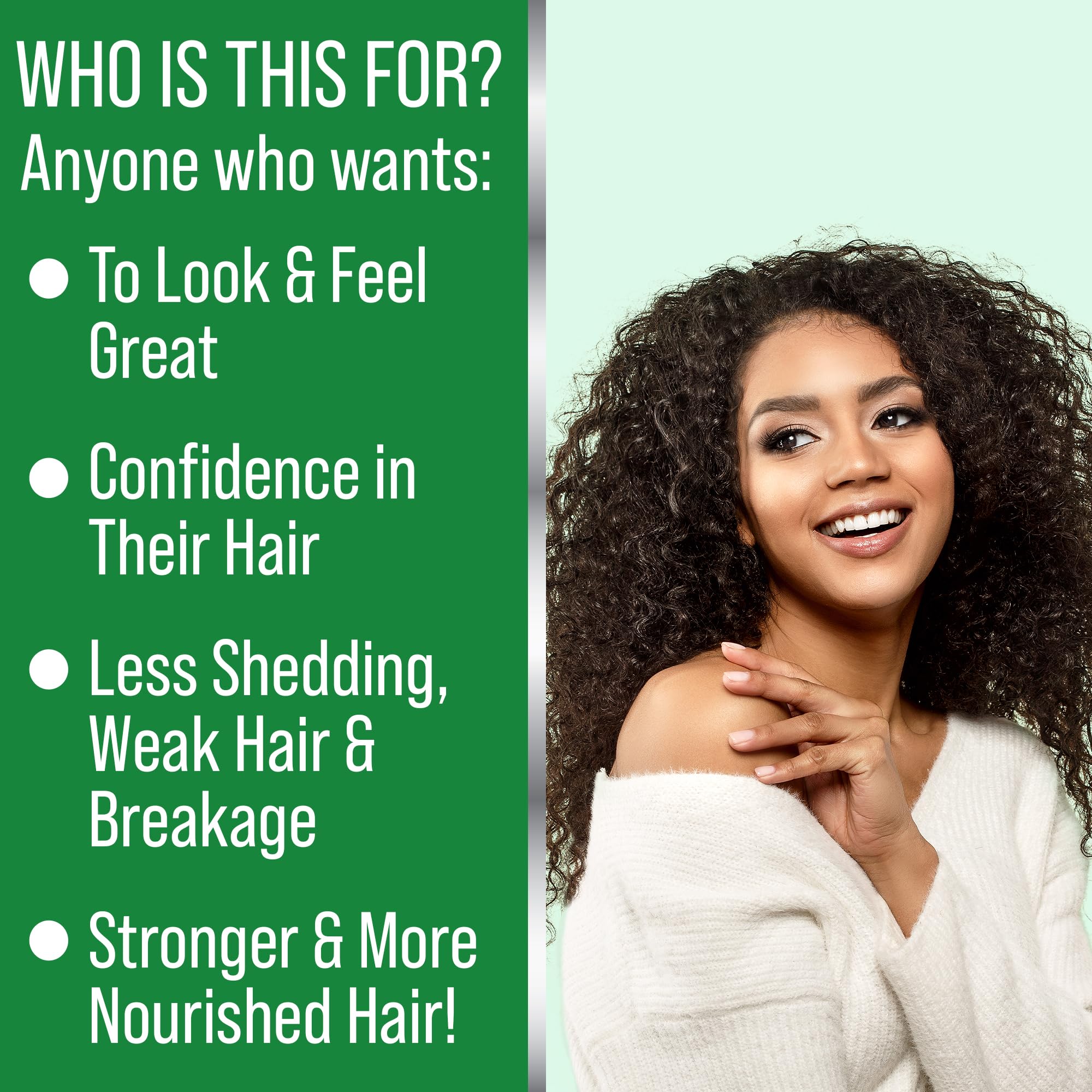 Hair Thickness Maximizer DHT Blocker Serum – Vegan & Unscented, 1oz
