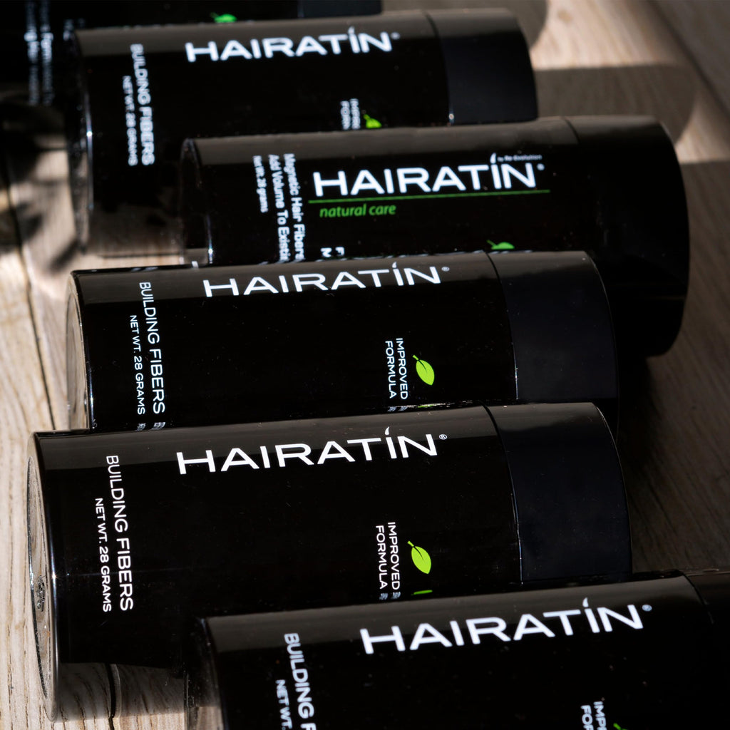 HAIRATIN by RE-EVOLUTION: Building Fibers for Thinning Hair – Instantly Conceal Hair Loss in 10 Seconds