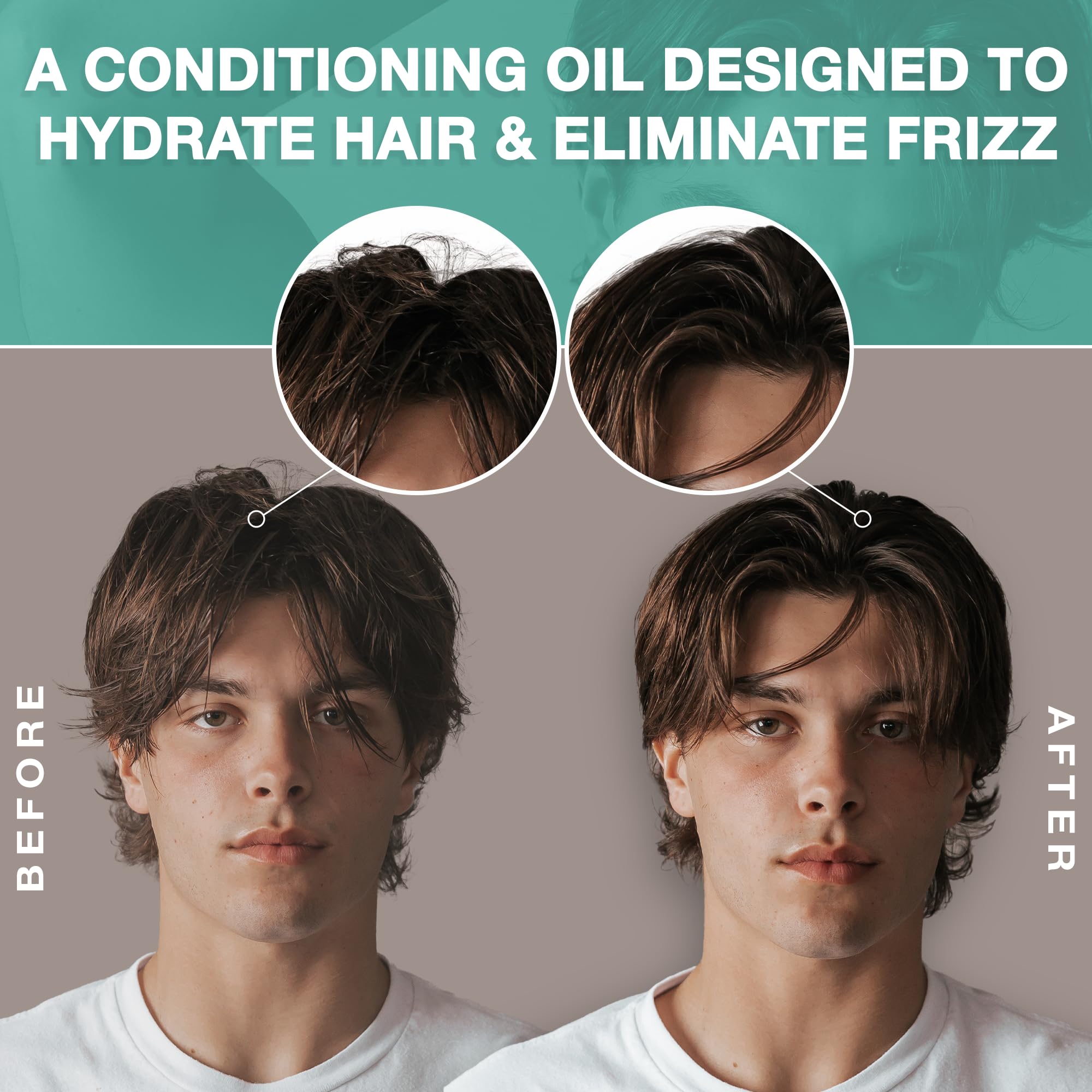 CRVFT Daily Leave-In Conditioner for Men | 30 Day Supply | Hair Moisturizer – Hair Craft Co.