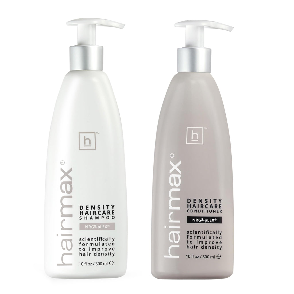 Hairmax Density Shampoo & Conditioner – Anti-Thinning Formula | Sulfate & Paraben-Free | 10 fl oz Each