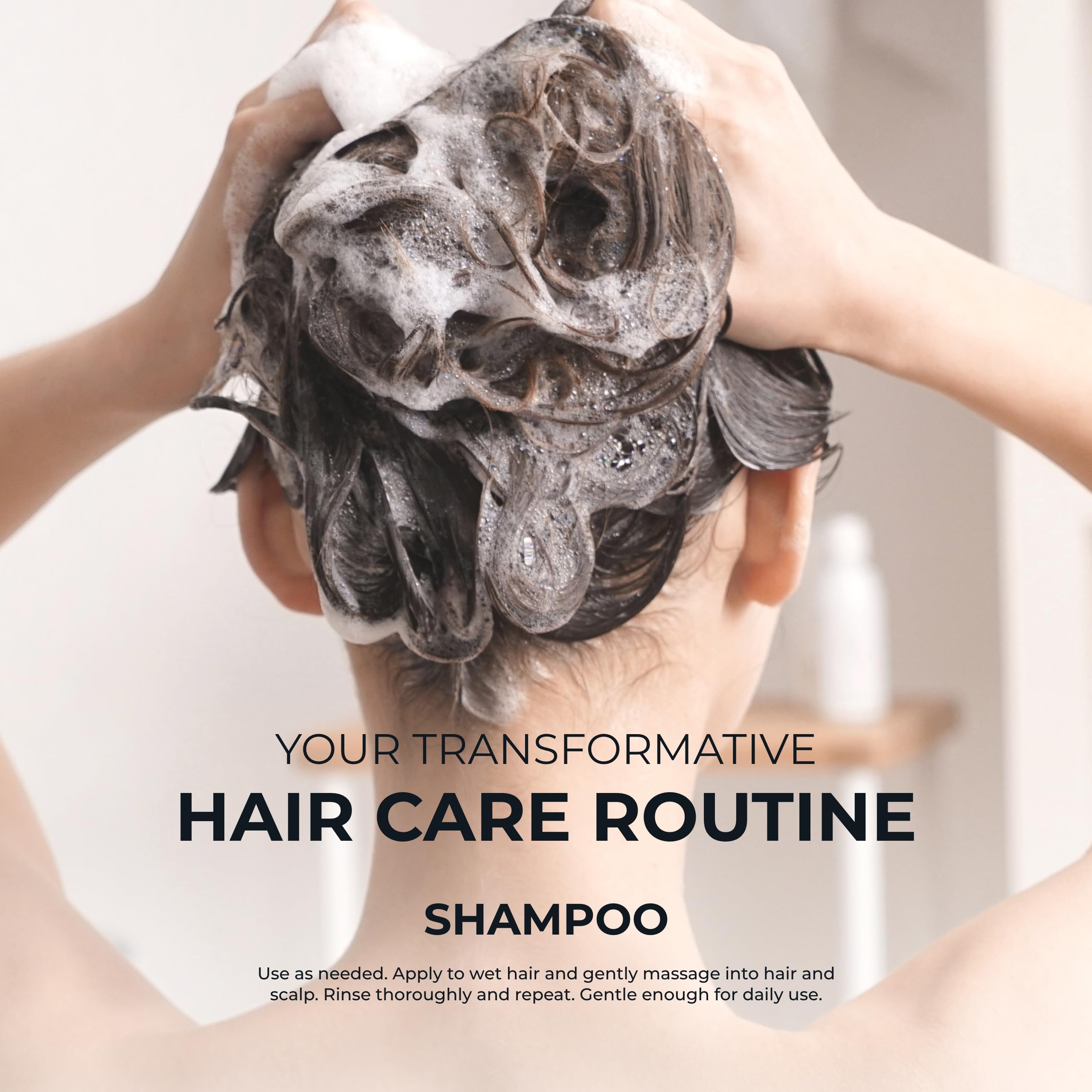 Hairmax Density Shampoo for Thinning Hair – Cleanse & Exfoliate (10 oz)
