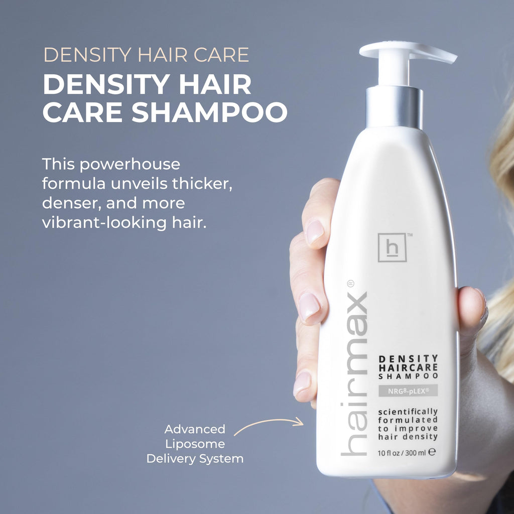 Hairmax Density Shampoo for Thinning Hair – Cleanse & Exfoliate (10 oz)