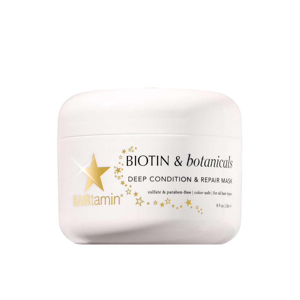 HAIRtamin Hair Conditioner – Biotin & Botanicals Deep Conditioning Mask (8 oz)