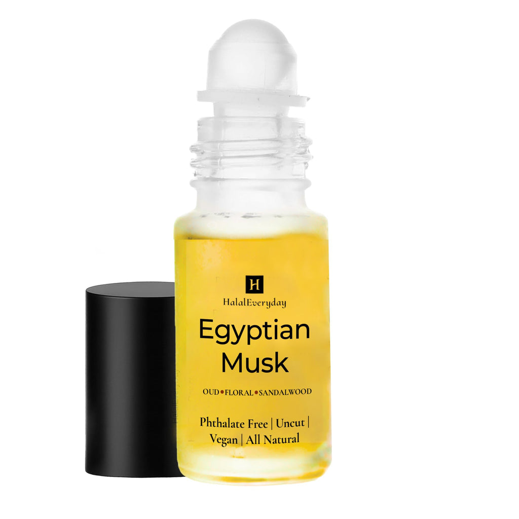 HalalEveryDay Egyptian Musk Body Oil, 1 oz — Pack of 2 | Alcohol-Free & Cruelty-Free