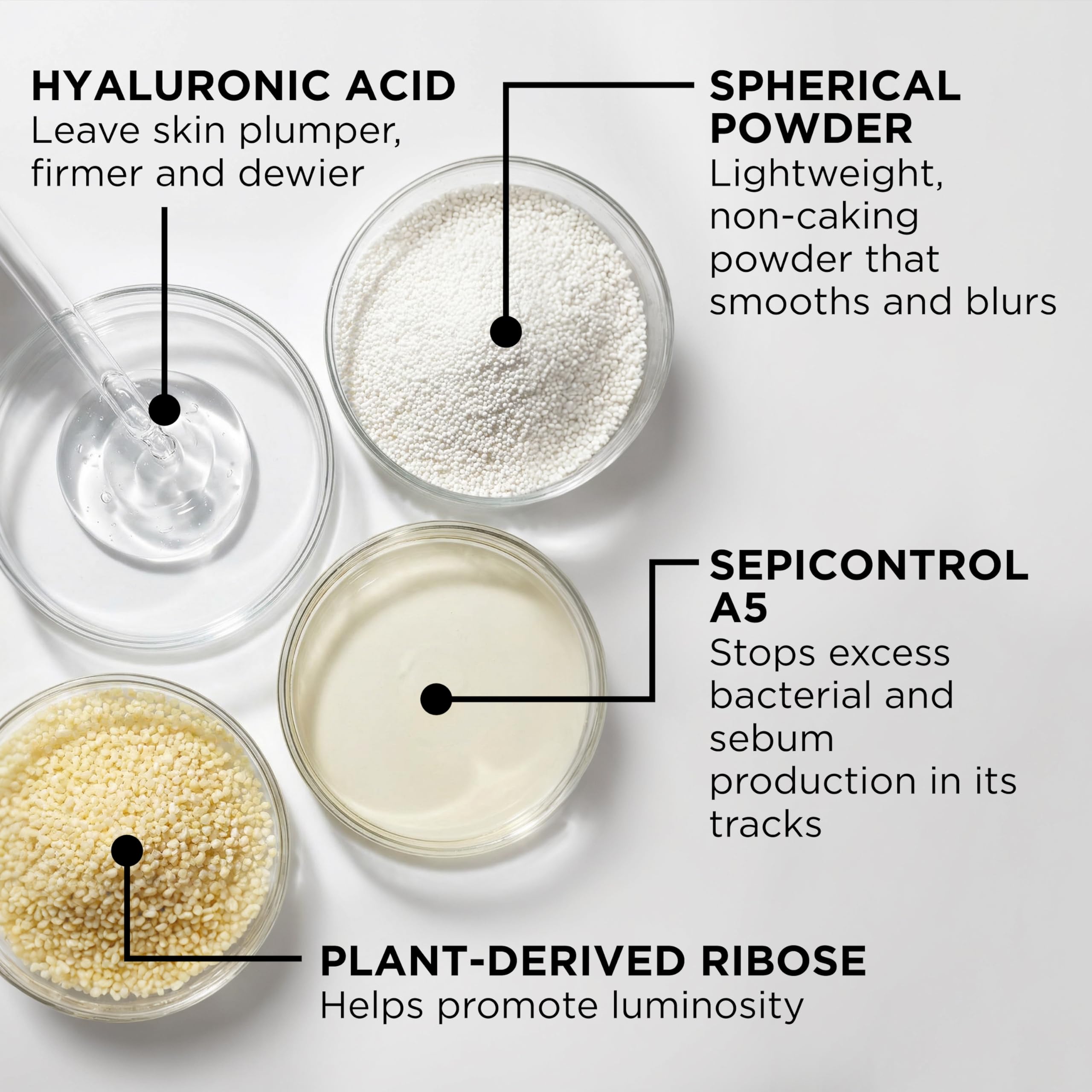 HALEYS Luminous Skin Foundation – Vegan, Cruelty-Free, Fragrance-Free, Oil-Free, Medium-to-Full Coverage