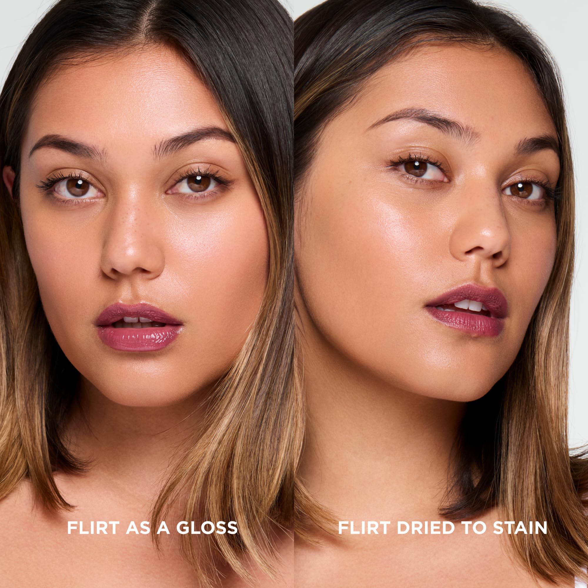HALEYS Re-dew Lip Gloss to Stain – Hydrating, Kiss-Proof Hybrid with Vegan Squalane & Vitamin E (Flirt)