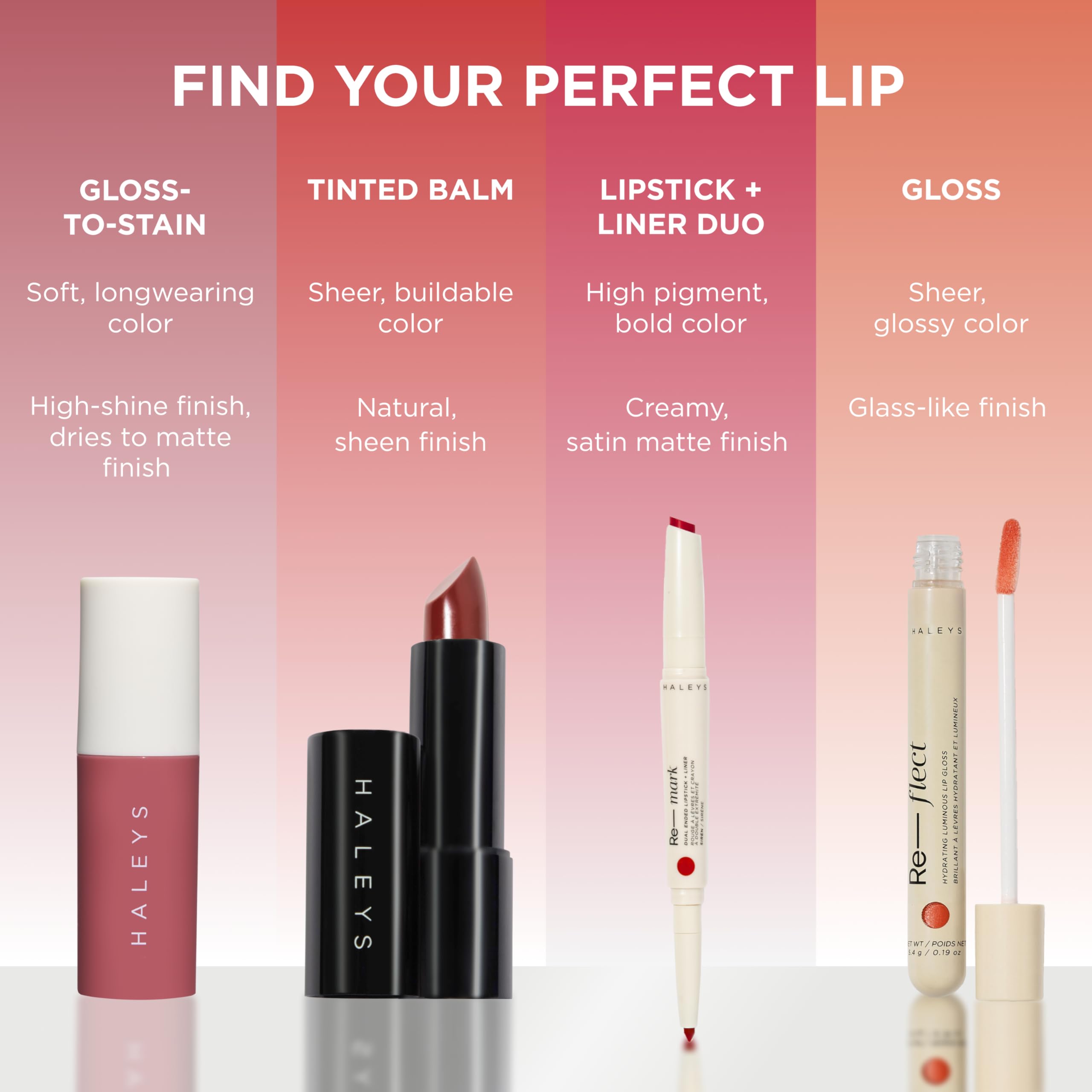 HALEYS Re-dew Lip Gloss to Stain – Hydrating Kiss-Proof Hybrid with Vegan Squalane & Vitamin E (Crush)