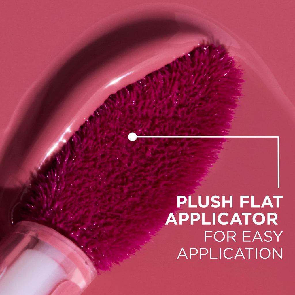 HALEYS Re-dew Lip Gloss to Stain – Hydrating Kiss-Proof Hybrid with Vegan Squalane & Vitamin E (Crush)