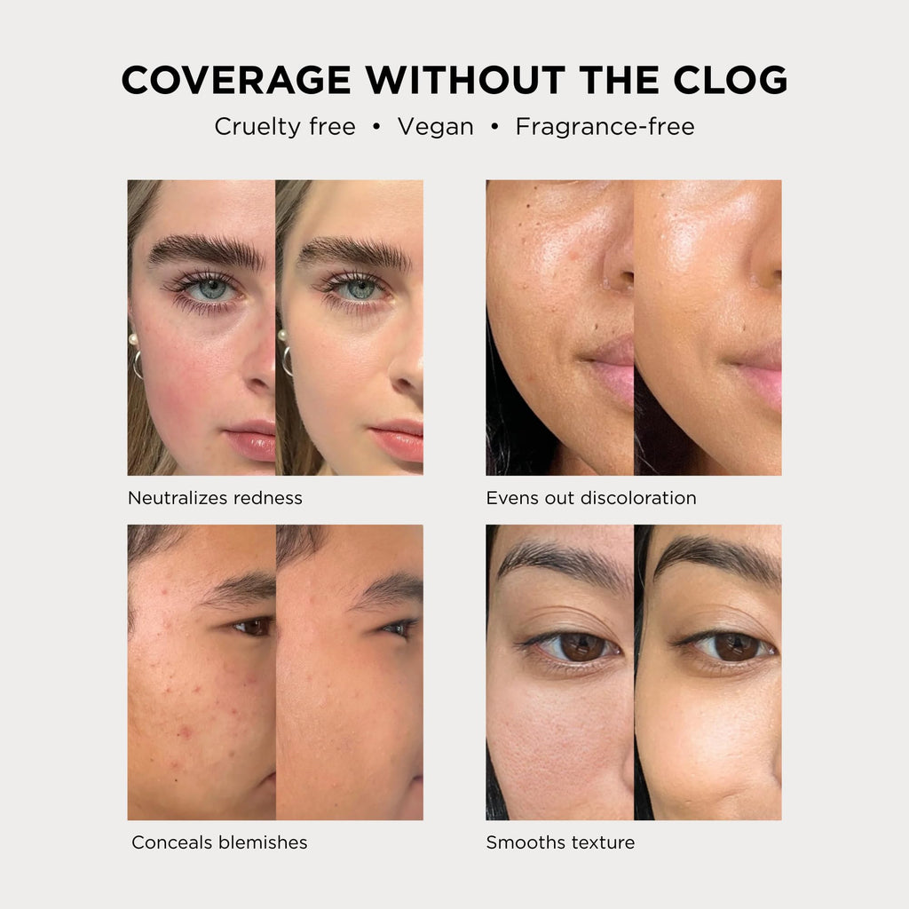 HALEYS Re-form Luminous Skin Foundation — Vegan, Cruelty-Free, Buildable Coverage & All-Day Wear