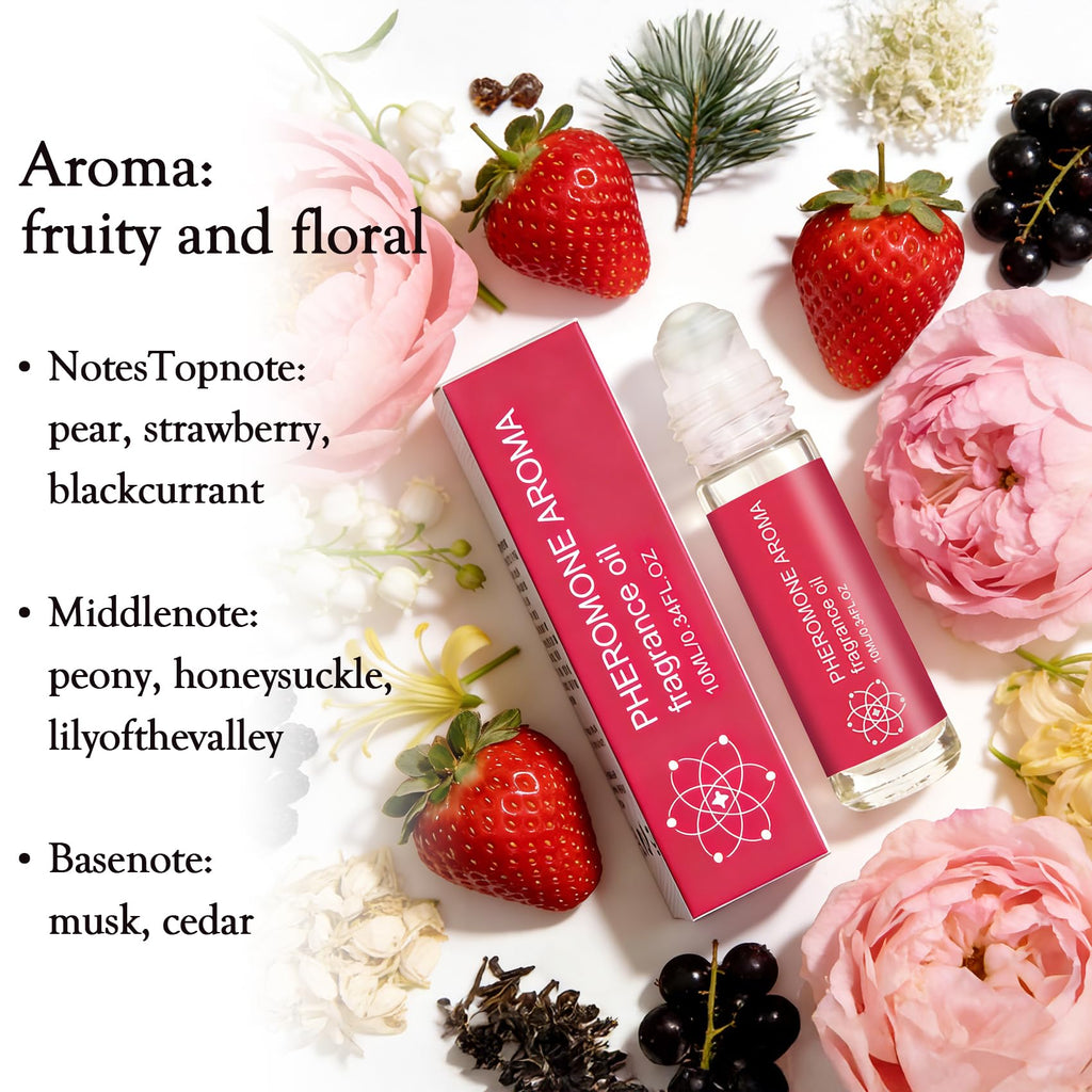 Halonly Perfume for Women - Long-Lasting Roll-On Fragrance (0.34 fl oz) | Fruity Floral Date Night