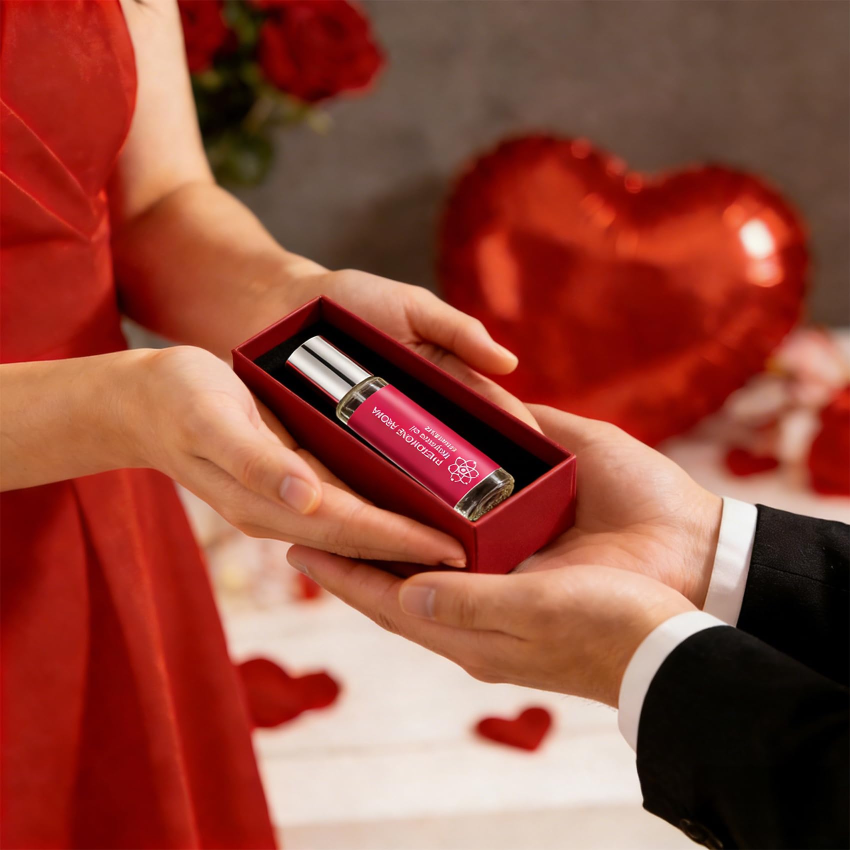 Halonly Perfume for Women - Long-Lasting Roll-On Fragrance (0.34 fl oz) | Fruity Floral Date Night