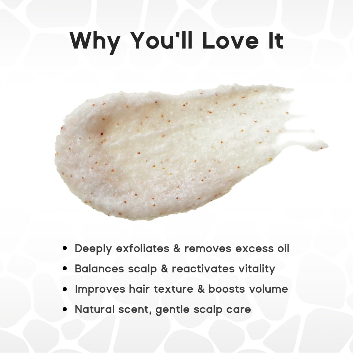 HALOVIDA Sea Salt Rosemary & Mint Scalp Scrub – Deep Cleansing, Itch Relief, Cruelty-Free