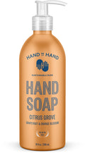 Hand In Hand Citrus Grove Hand Soap – 10 oz | Gentle Cleansing, No Animal Testing