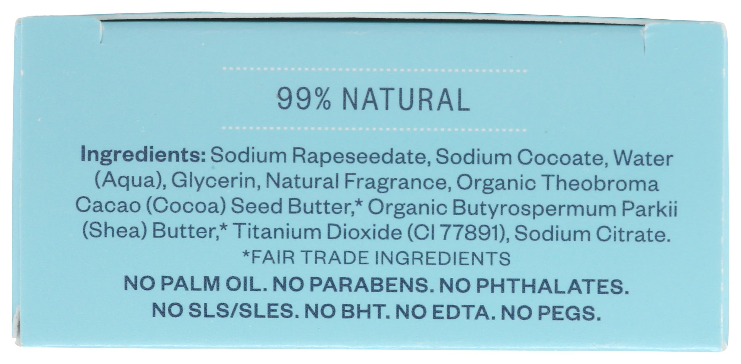 Hand in Hand Sweet Mint & Eucalyptus Sea Salt Bar Soap, 5 oz — Vegan, Palm Oil Free