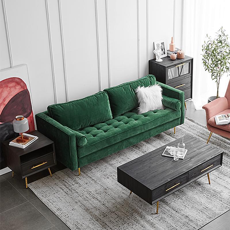 Hanoi Two Seater Sofa, Velvet