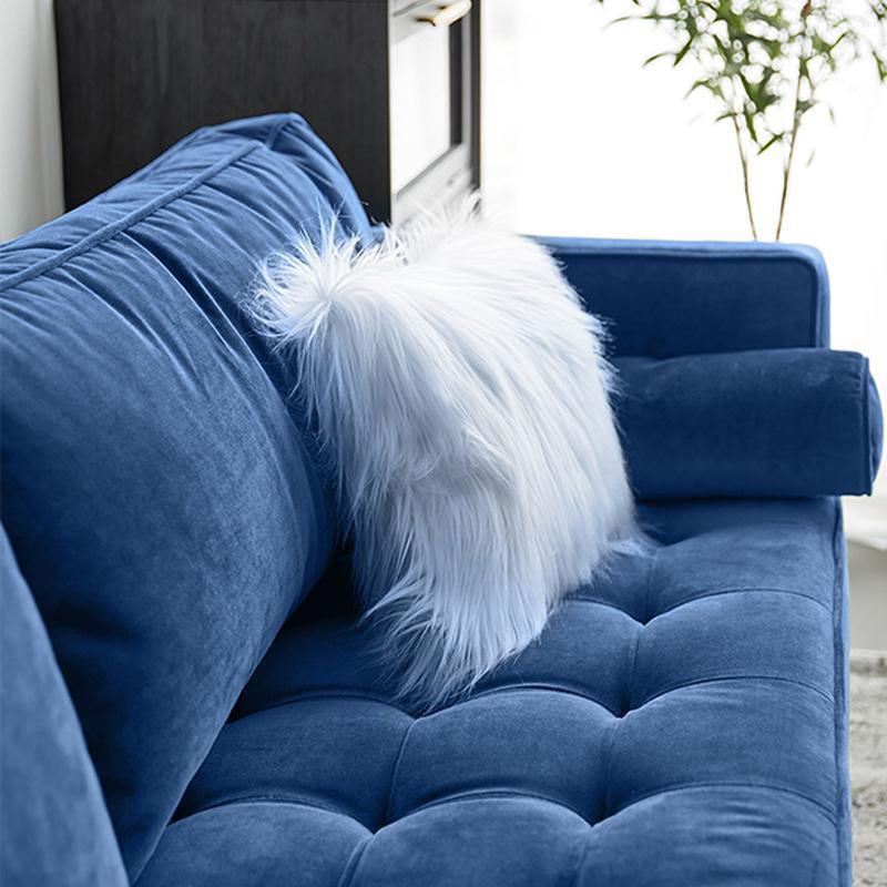 Hanoi Two Seater Sofa, Velvet