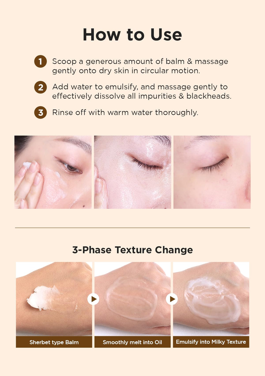 Hanskin BHA Pore Cleansing Balm – Korean Melting Cleanser for Oily & Combination Skin