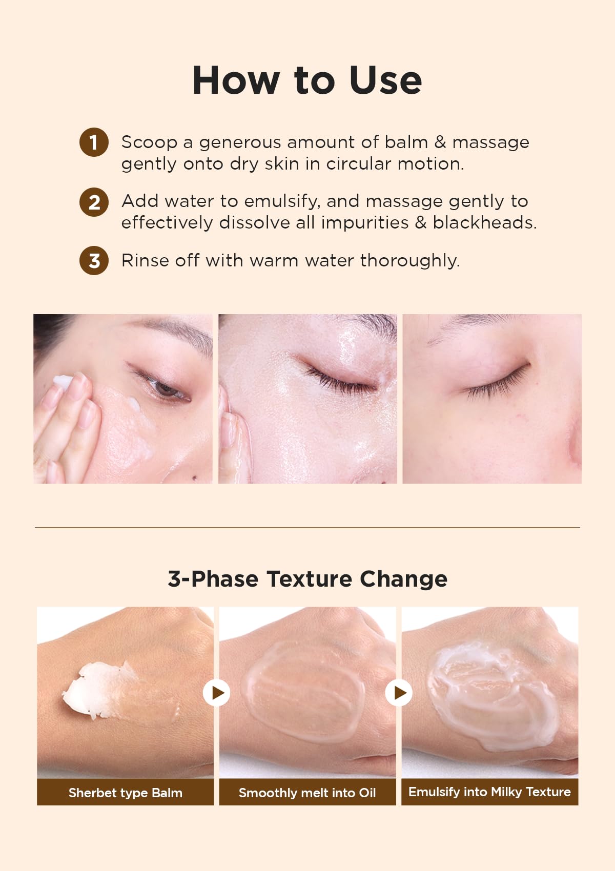 Hanskin BHA Pore Cleansing Balm – Korean Melting Cleanser for Oily & Combination Skin