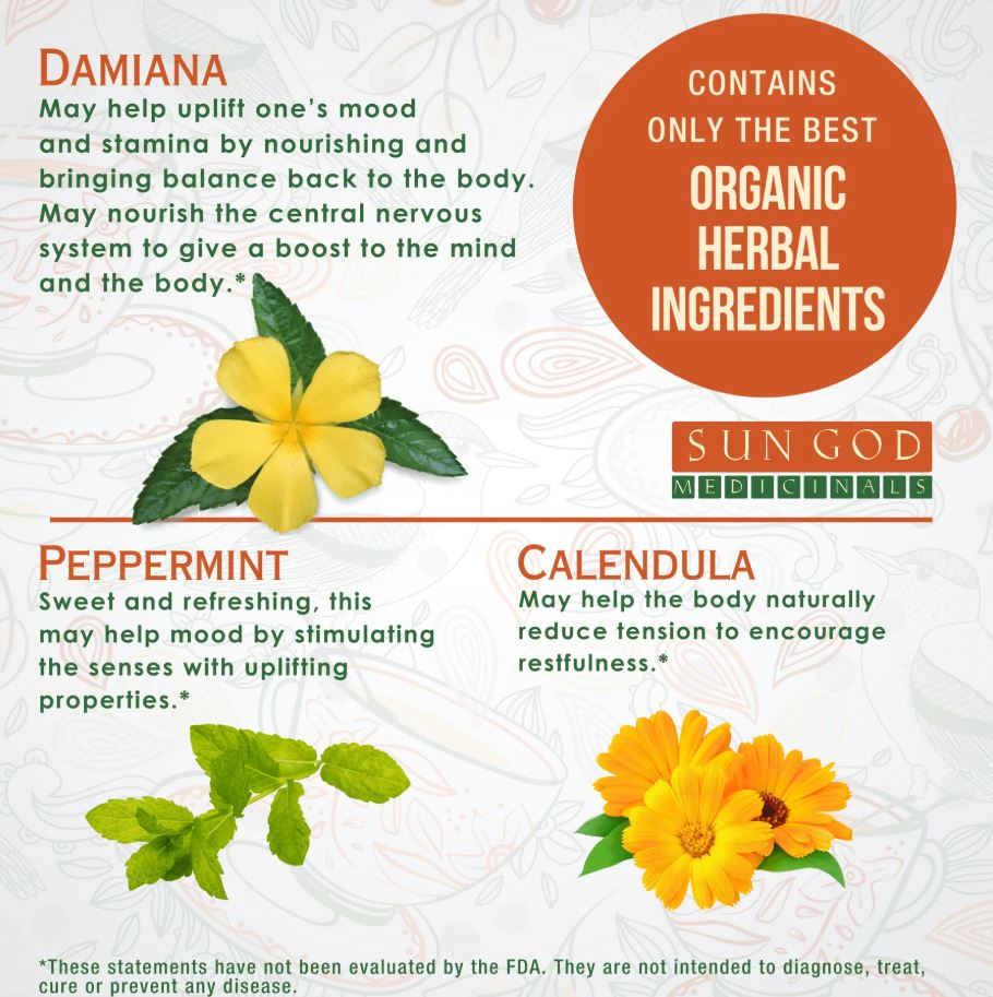 Organic Heka HAPPY Herbal Tea with 10 FREE Tea Bags