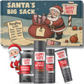 Happy Nuts Santa’s Big Sack: 4-in-1 Men’s Care Gift Box for Holidays