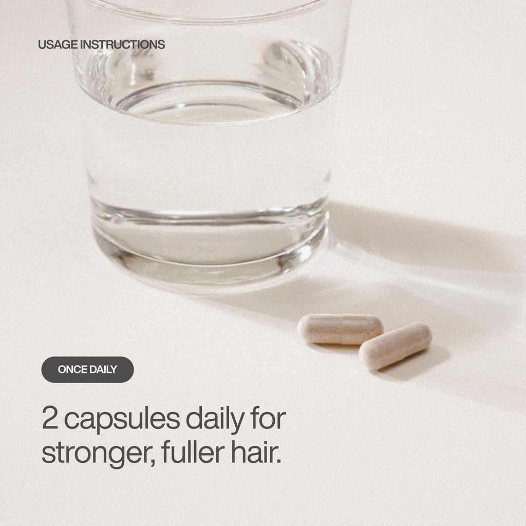Harklinikken Hair Supplement - 6-Pack (360 Capsules) for Men & Women | Visibly Thicker, Denser Hair