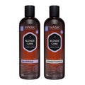 HASK Blonde Care Shampoo + Conditioner Set | Sulfate-Free, Gluten-Free, Vegan, Color Safe | 12oz Each