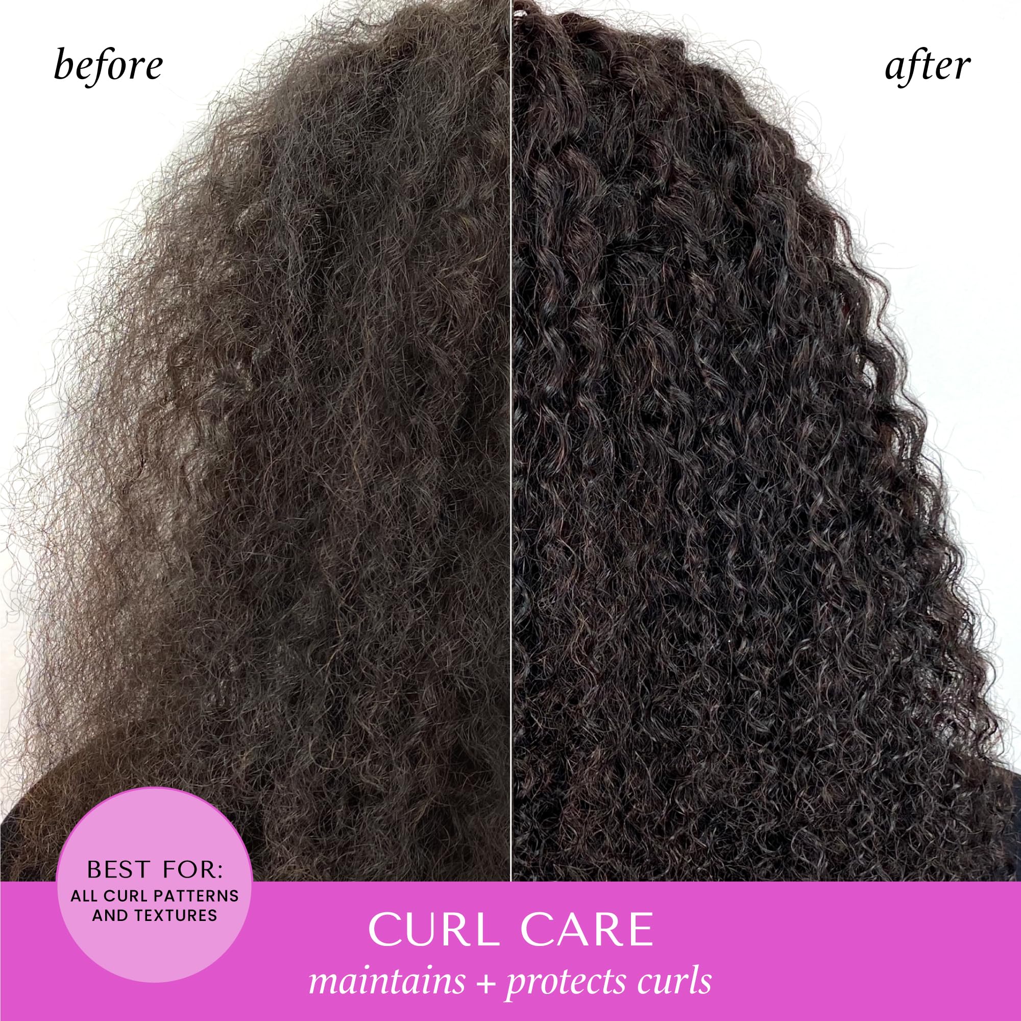 HASK Curl Care Shampoo + Conditioner Set — Coconut & Argan Oil, 12oz Each | Sulfate-Free, Color Safe, Vegan